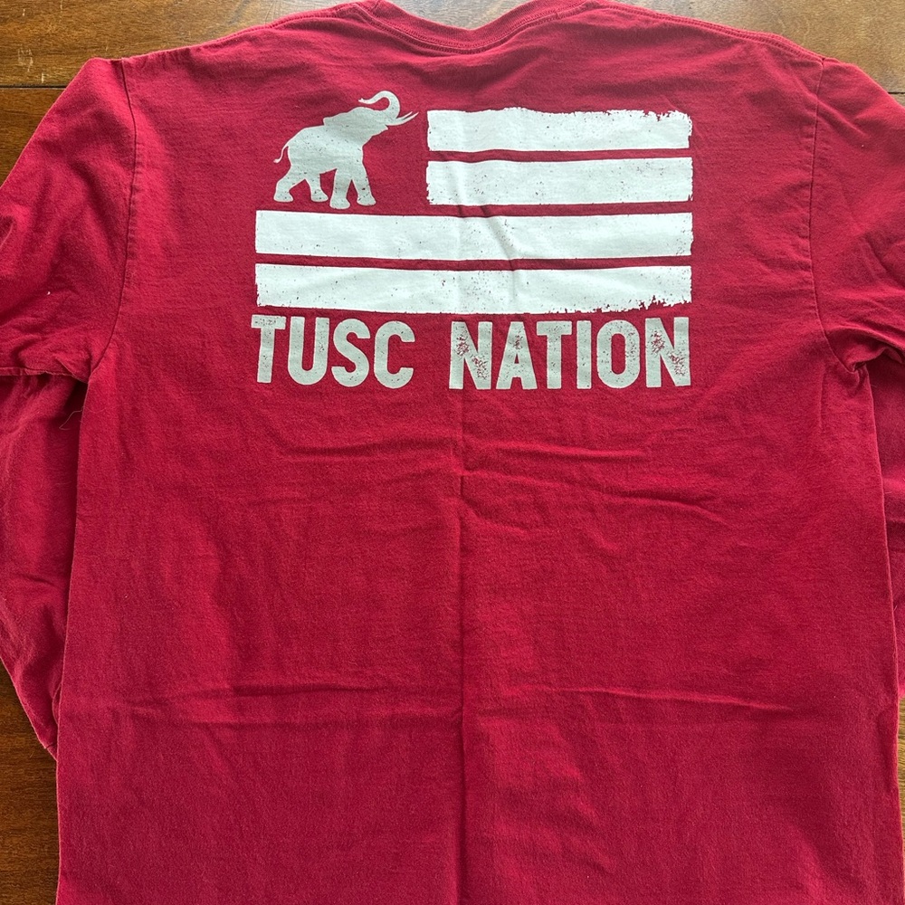 University of Alabama Long Sleeve Cotton Shirt Crimson Tide | Early 2000s | XL